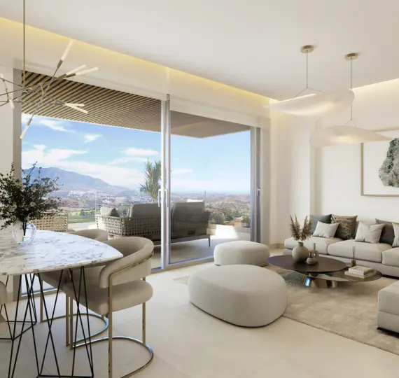 Продажа апартаментов на первом этаже в La Cala de Mijas