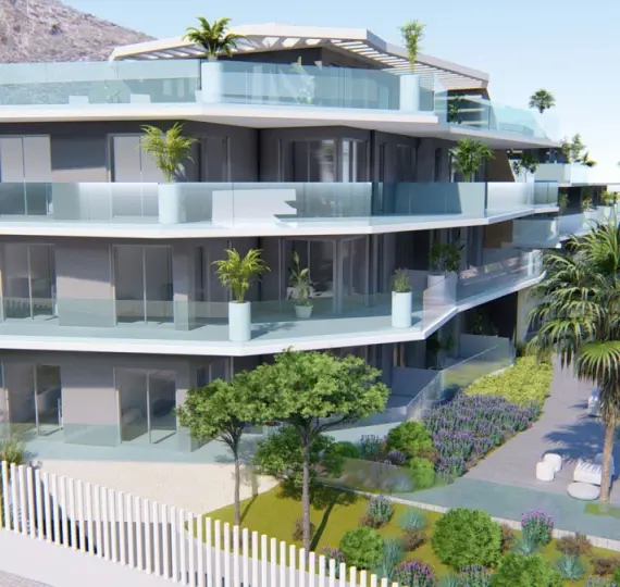 Venta de apartamento en planta media en Benalmadena