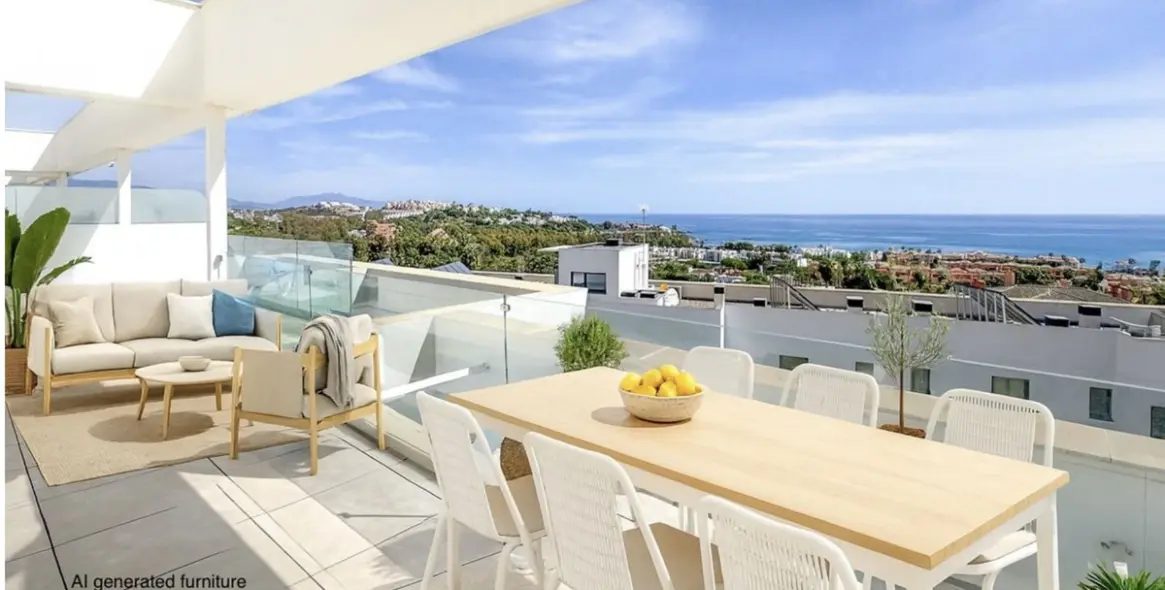 Sale of penthouse in Casares Playa 1