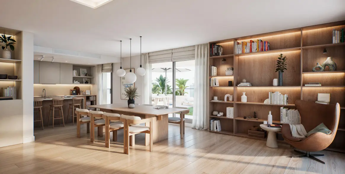 Продажа апартаментов на первом этаже в Las Lagunas 2