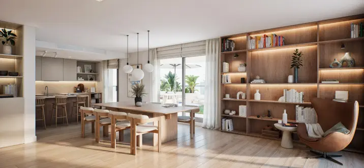 Продажа апартаментов на первом этаже в Las Lagunas 1