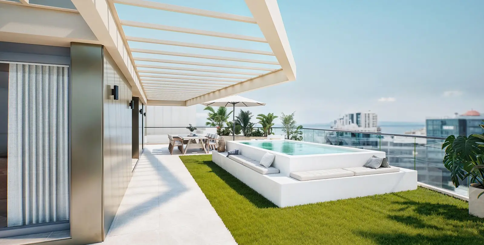 Sale of middle floor apartment in Las Lagunas 7