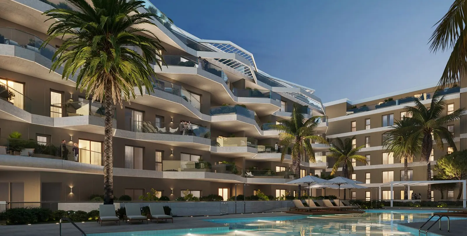Sale of middle floor apartment in Las Lagunas 9