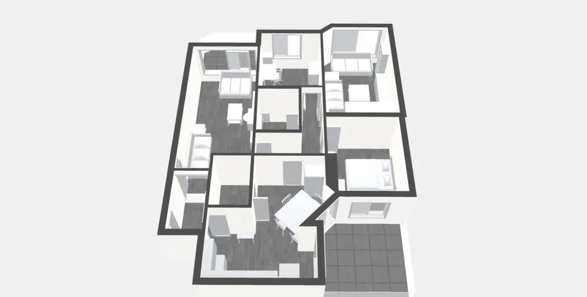Sale of middle floor apartment in Perchel Sur 59