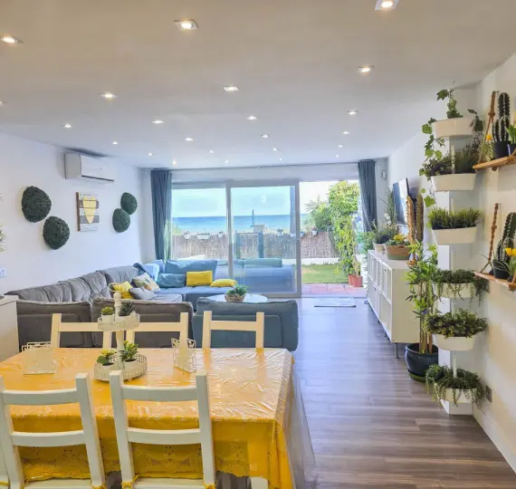 Sale of ground floor apartment in Casares Playa