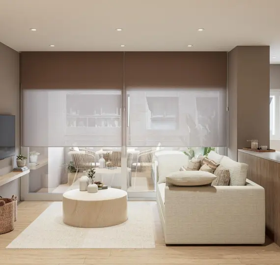 Sale of middle floor apartment in Estepona