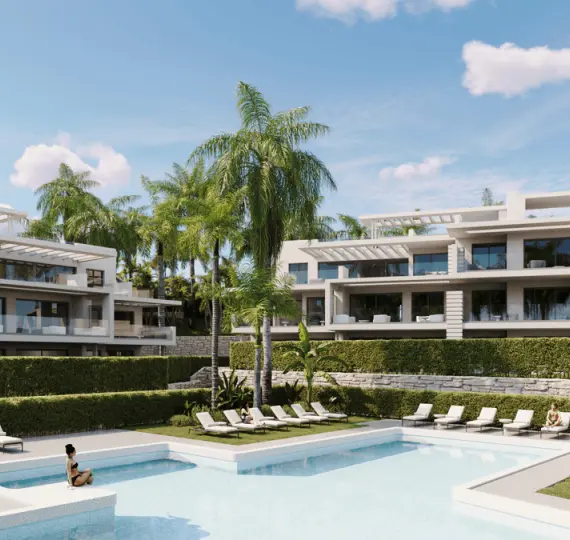 Sale of ground floor apartment in Estepona