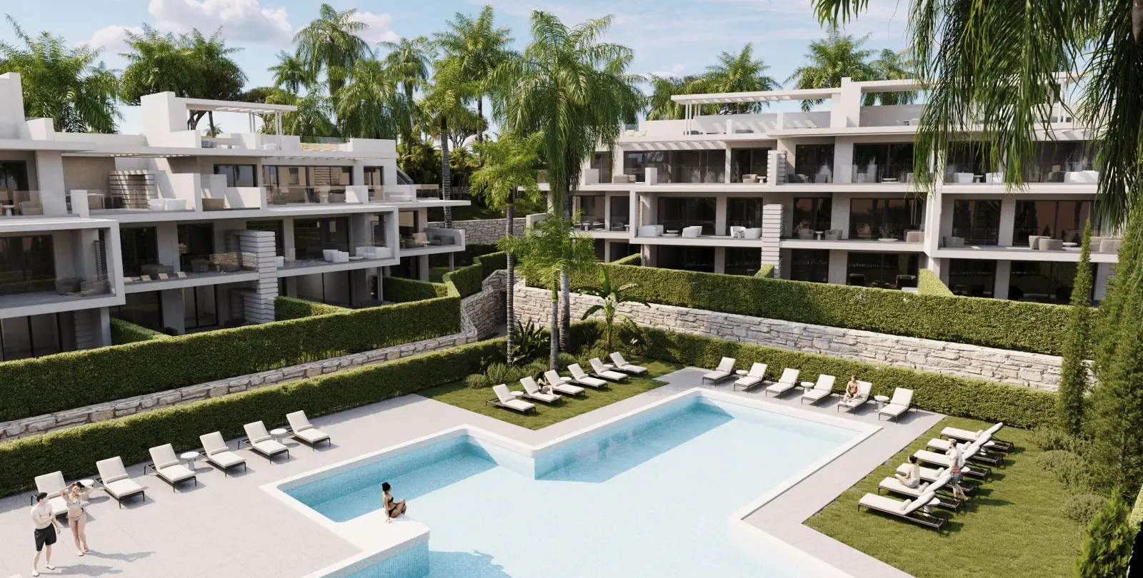 Sale of ground floor apartment in Estepona 46