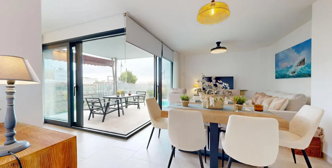 Venta de apartamento en planta baja en Los Pacos 31