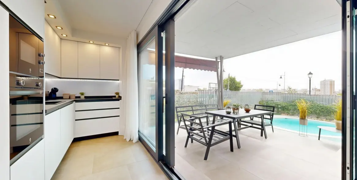 Venta de apartamento en planta baja en Los Pacos 32