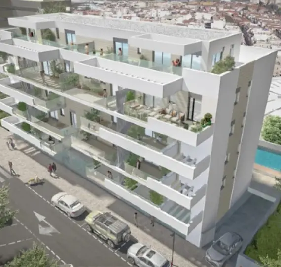 Sale of middle floor apartment in Las Lagunas