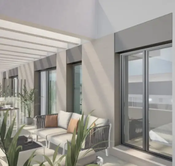 Sale of middle floor apartment in Las Lagunas