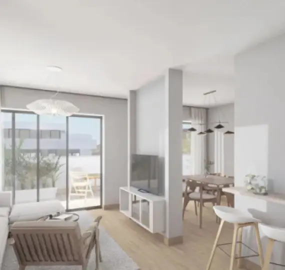 Sale of middle floor apartment in Las Lagunas