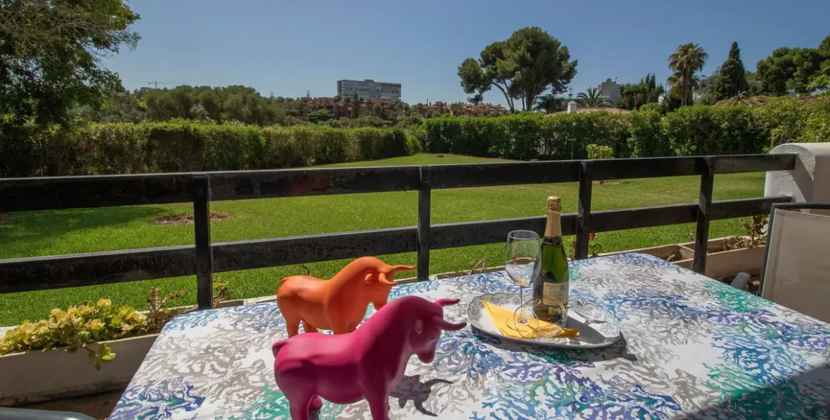 Sale of ground floor apartment in Los Monteros 6