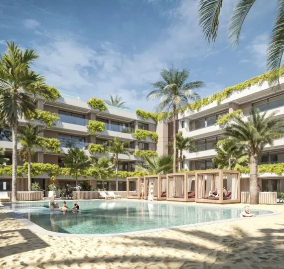 Venta de apartamento en planta baja en San Pedro de Alcántara