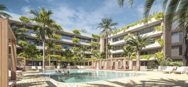 Venta de apartamento en planta baja en San Pedro de Alcántara 1