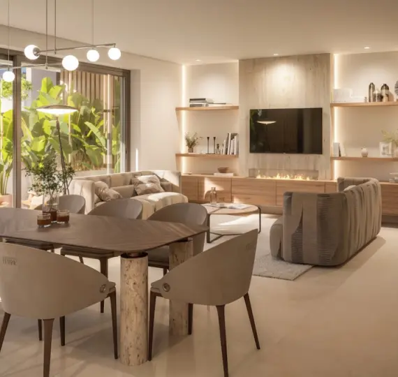 Venta de apartamento en planta baja en San Pedro de Alcántara