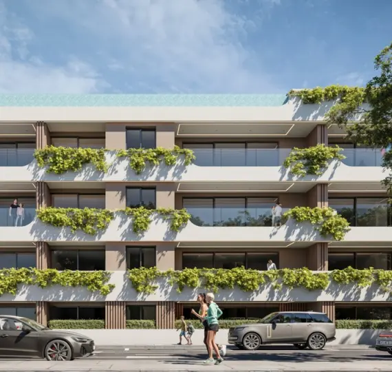 Venta de apartamento en planta baja en San Pedro de Alcántara