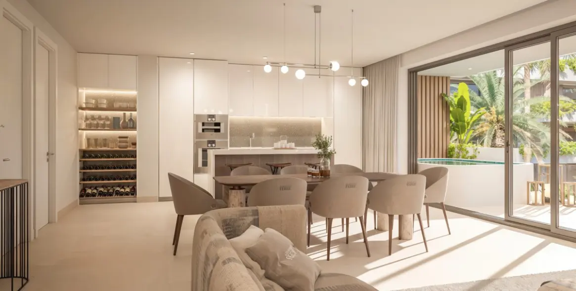 Venta de apartamento en planta baja en San Pedro de Alcántara 8