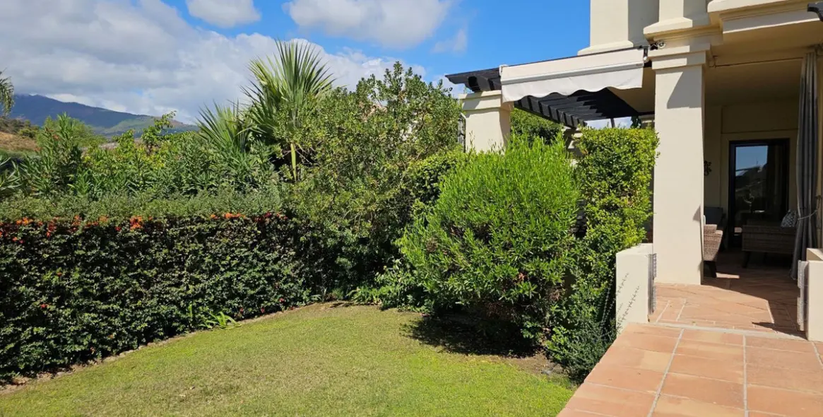 Long-term rent of ground floor apartment in Benahavís 16