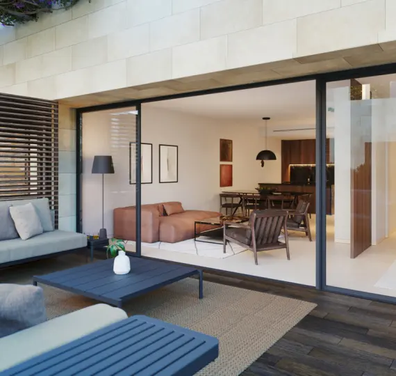 Sale of ground floor apartment in New Golden Mile