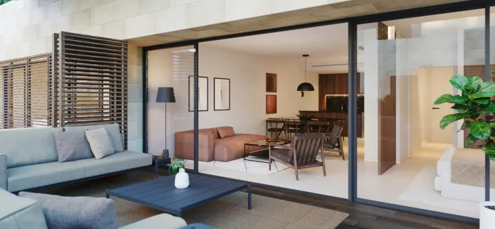 Sale of ground floor apartment in New Golden Mile 2