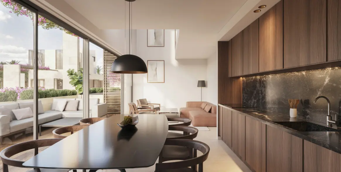 Sale of ground floor apartment in New Golden Mile 13