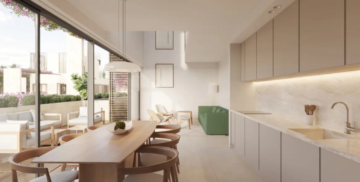 Sale of ground floor apartment in New Golden Mile 17