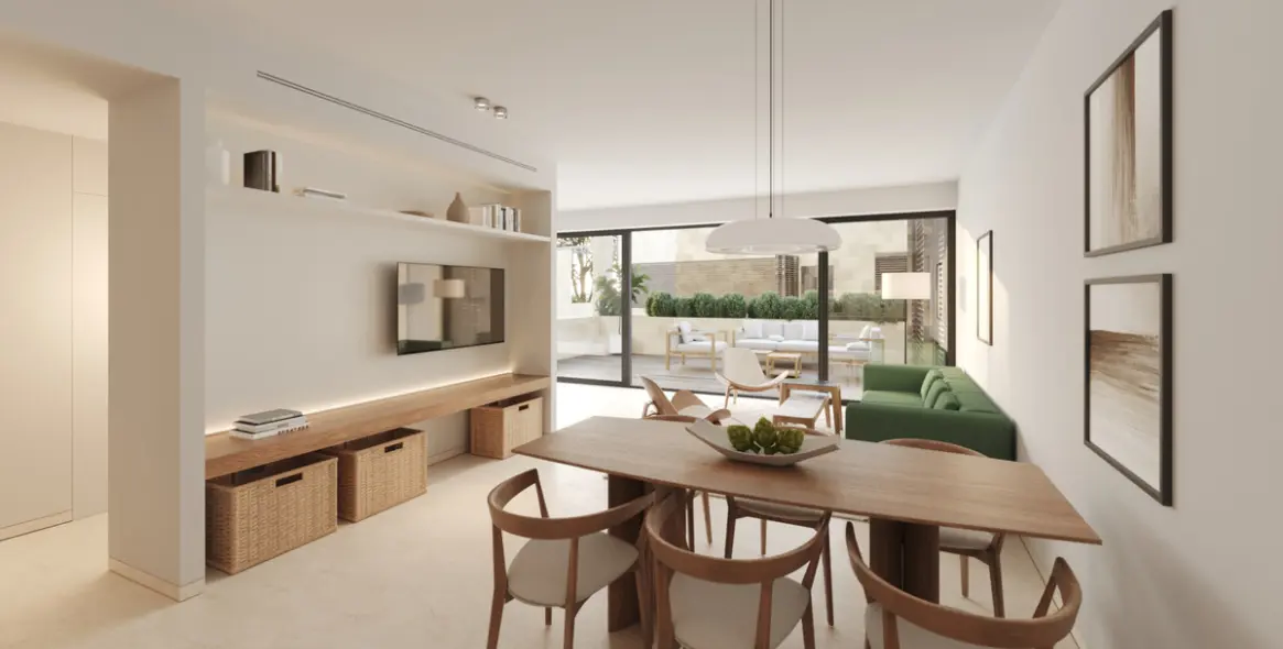 Sale of ground floor apartment in New Golden Mile 18