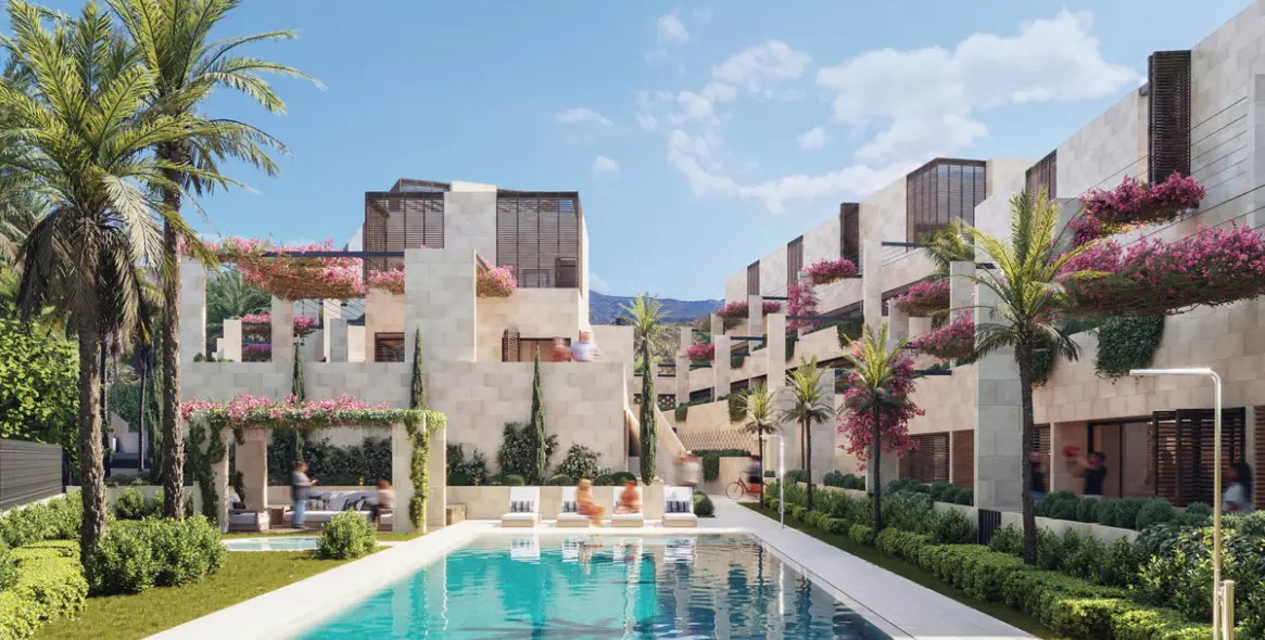 Sale of ground floor apartment in New Golden Mile 1