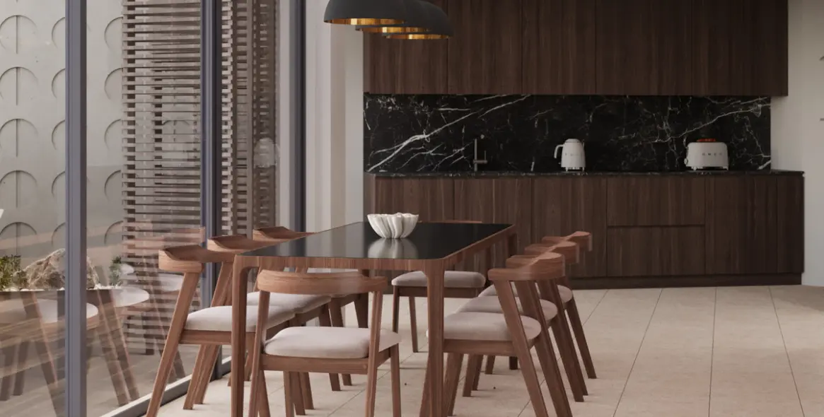 Sale of ground floor apartment in New Golden Mile 8