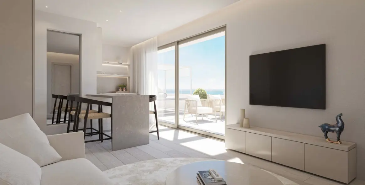 Продажа апартаментов на среднем этаже в Estepona (район Estepona) 1
