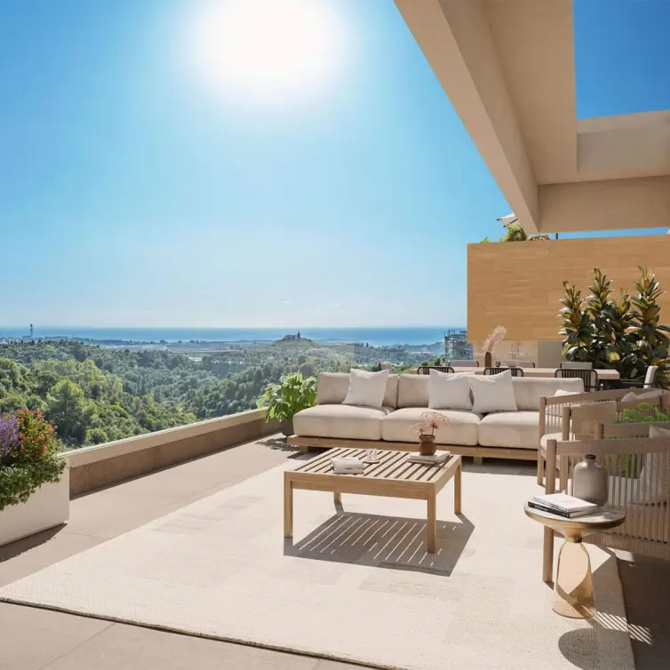 Продажа апартаментов на первом этаже в Marbella