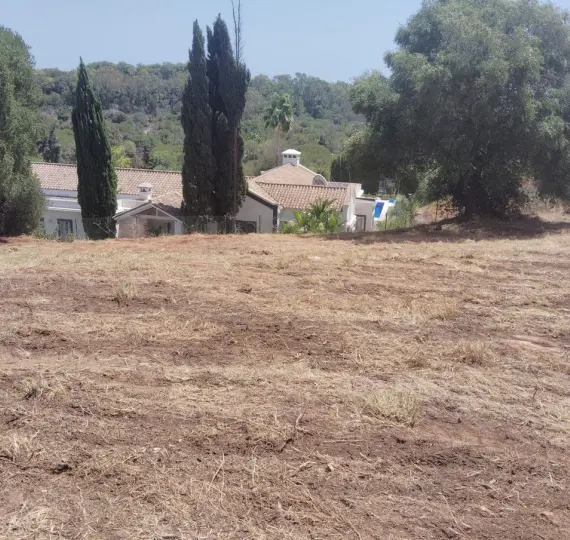 Venta de parcela residencial en Sotogrande Alto