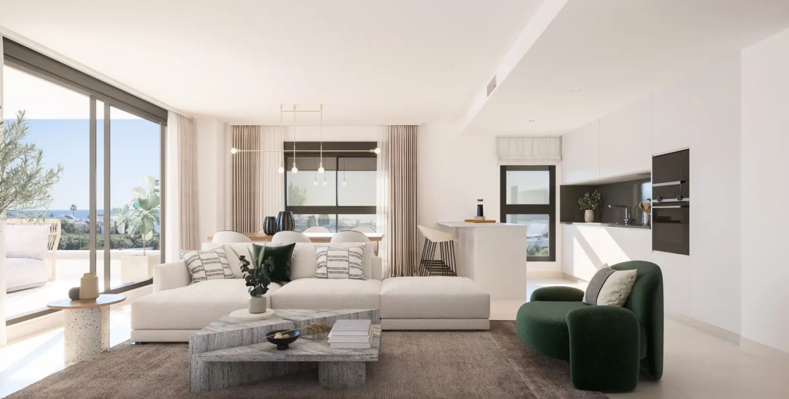 Venta de apartamento en planta baja en Estepona 3
