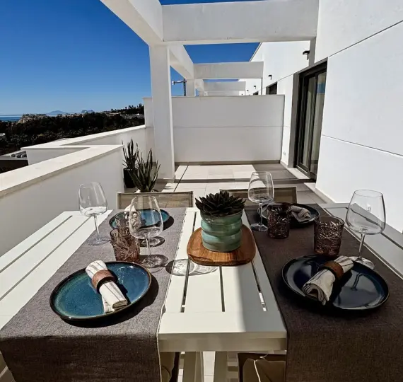 Sale of penthouse in Estepona