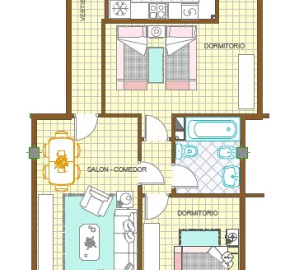 Sale of middle floor apartment in Vélez-Málaga