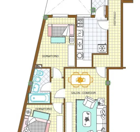 Sale of middle floor apartment in Vélez-Málaga