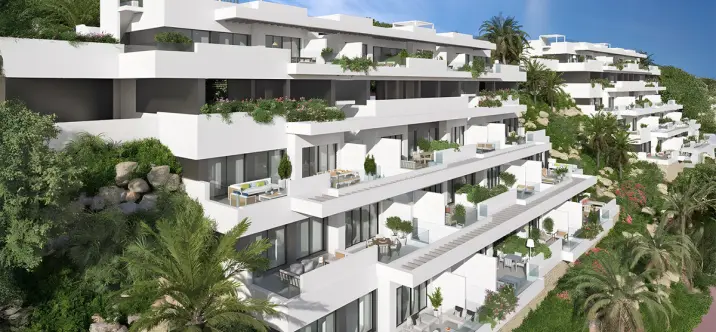 Sale of middle floor apartment in La Cala de Mijas 0