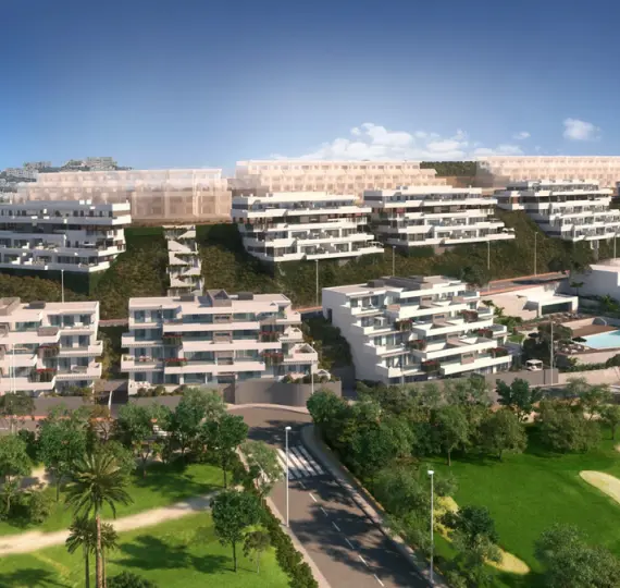 Sale of middle floor apartment in La Cala de Mijas