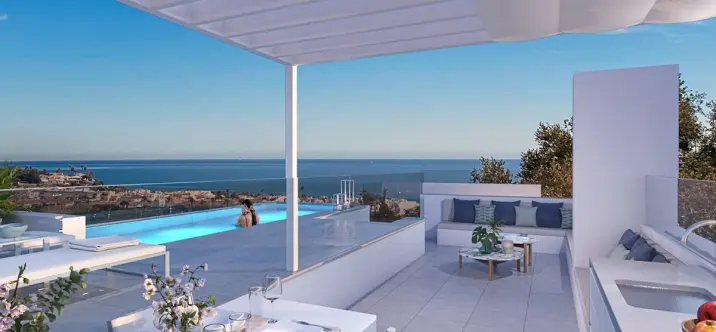 Sale of middle floor apartment in La Cala de Mijas 3