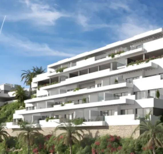 Sale of middle floor apartment in La Cala de Mijas