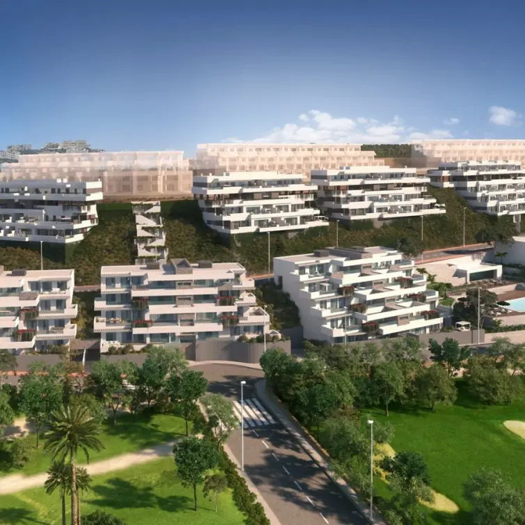 Sale of middle floor apartment in La Cala de Mijas