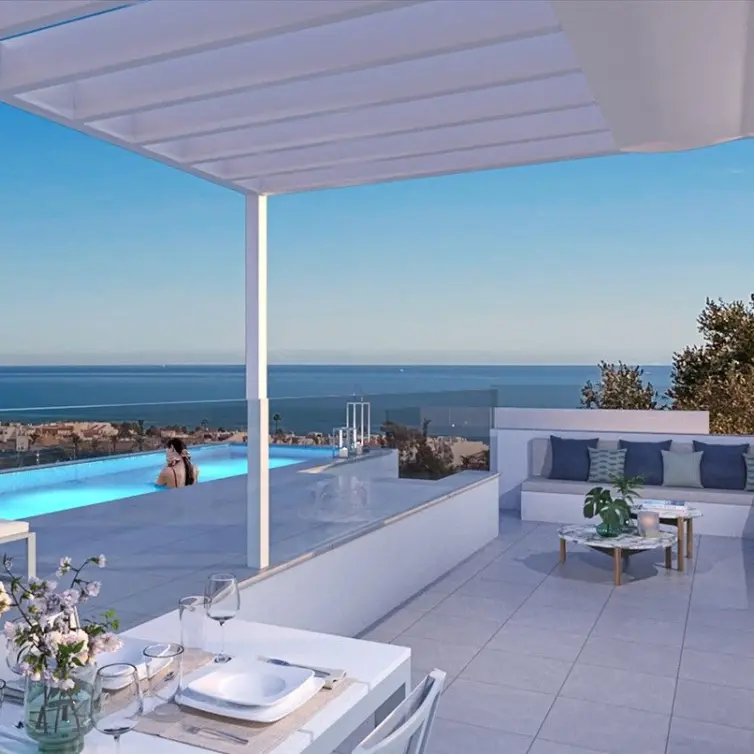Sale of middle floor apartment in La Cala de Mijas