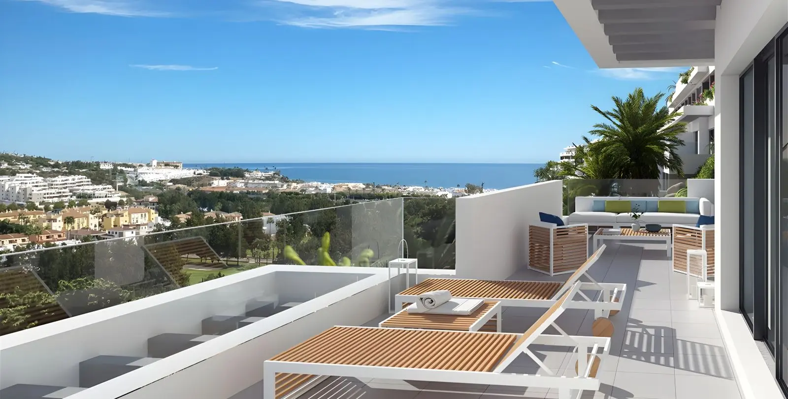 Продажа апартаментов на среднем этаже в La Cala de Mijas 3