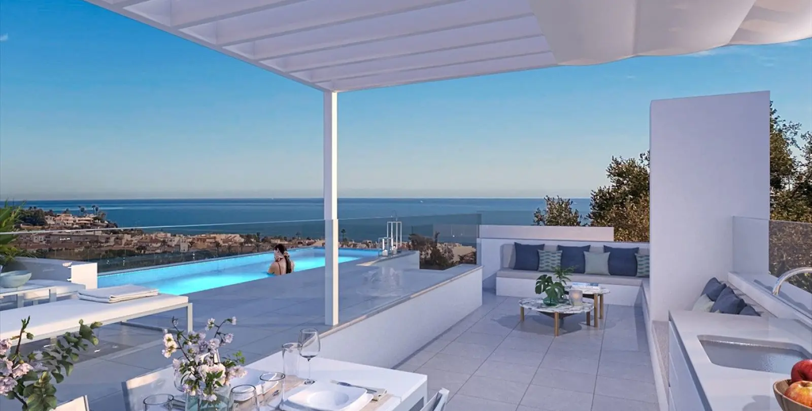 Продажа апартаментов на среднем этаже в La Cala de Mijas 4