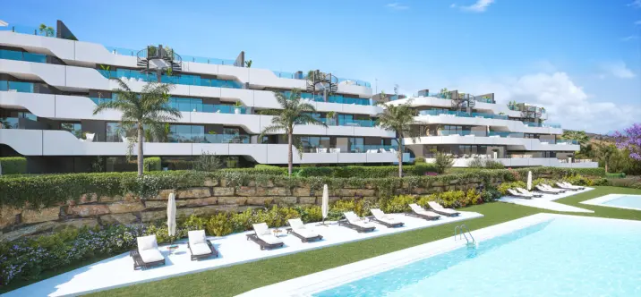 Venta de apartamento en planta baja en New Golden Mile 1