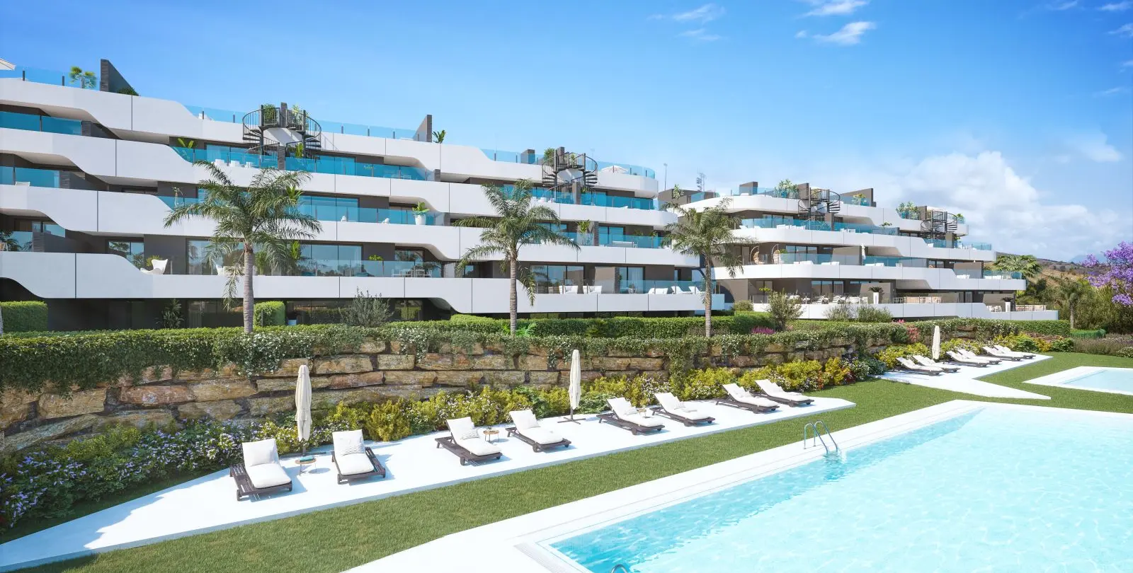 Sale of ground floor apartment in New Golden Mile 2