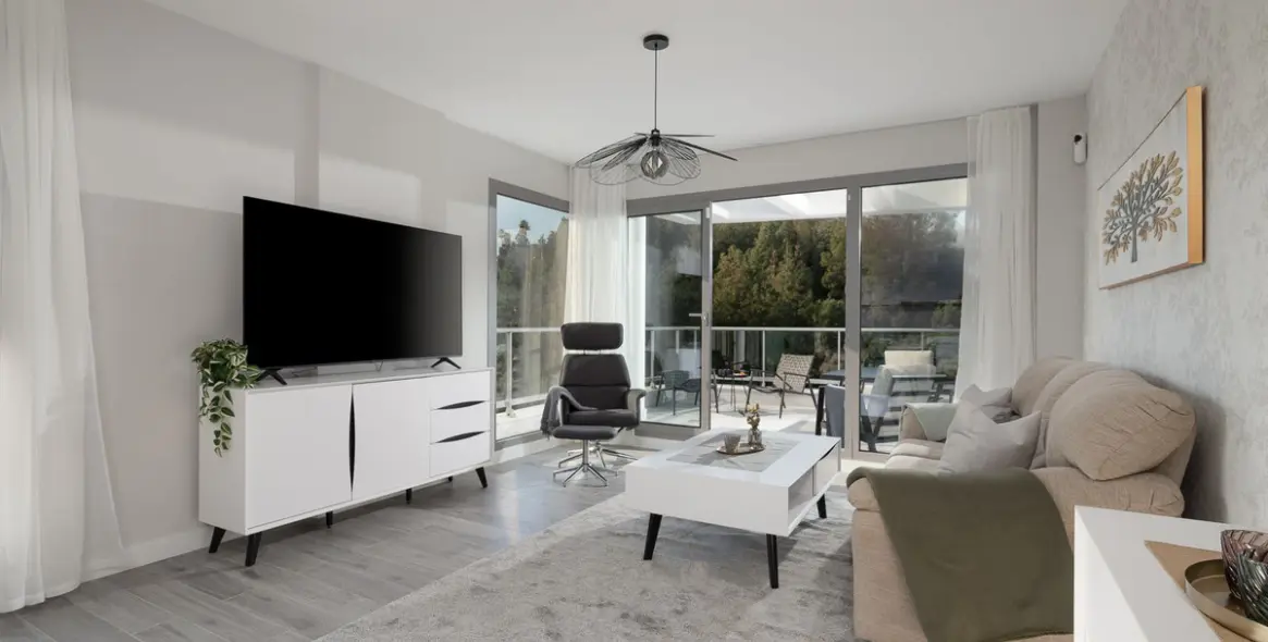 Venta de apartamento en planta media en El Chaparral 3