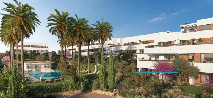 Sale of middle floor apartment in Estepona 0